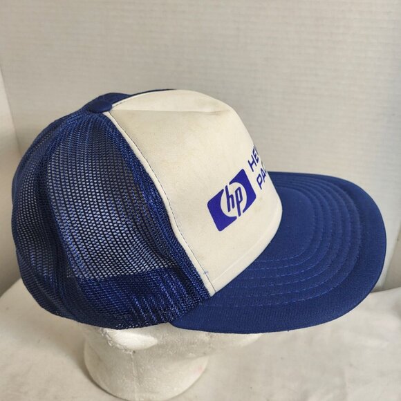 HEWLETT PACKARD HP computer Hat Snapback Baseball Vintage 80s Cap Retro Trucker - Picture 4 of 10